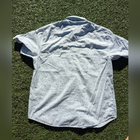 Howler Brothers Light Blue Patterned Shirt - Picture 6 of 7